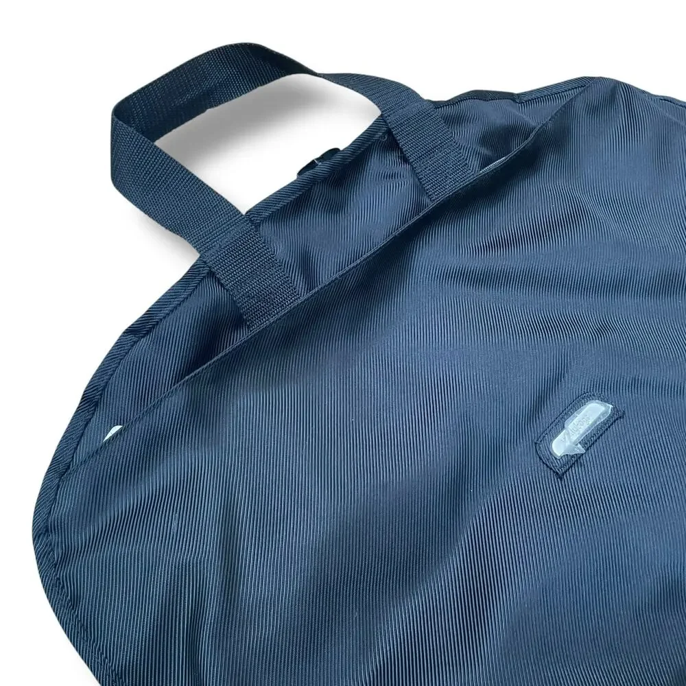 WallyBags Deluxe Travel Garment Bag Carry On 3 Pockets WallyLock Hanger Clamp ID